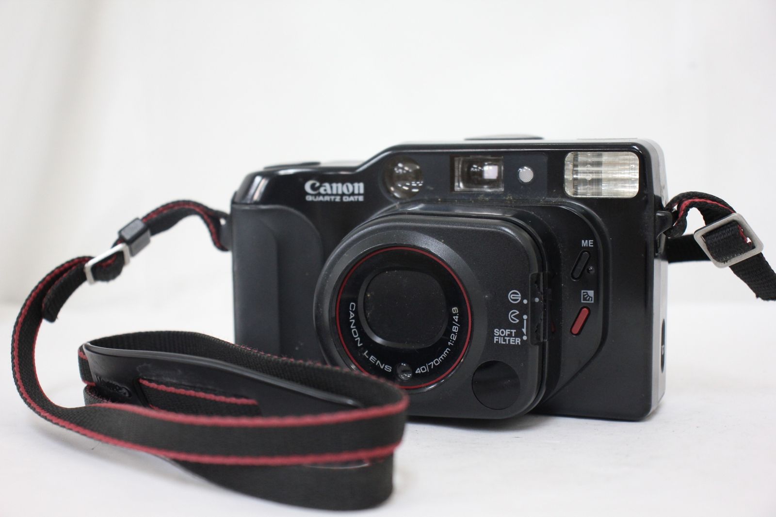 返品保証】 【希少?アメリカ版】キャノン Canon SURE SHOT TELE QUARTZ
