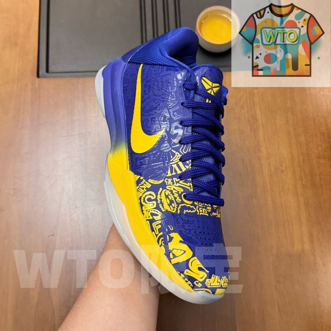 Kobe 5 Protro スケルトンデザインシューズ 箱付、鑑定書付 新品?未使用?? 箱付 NIKE KOBE 5 PROTRO “5rings” cd4991-400