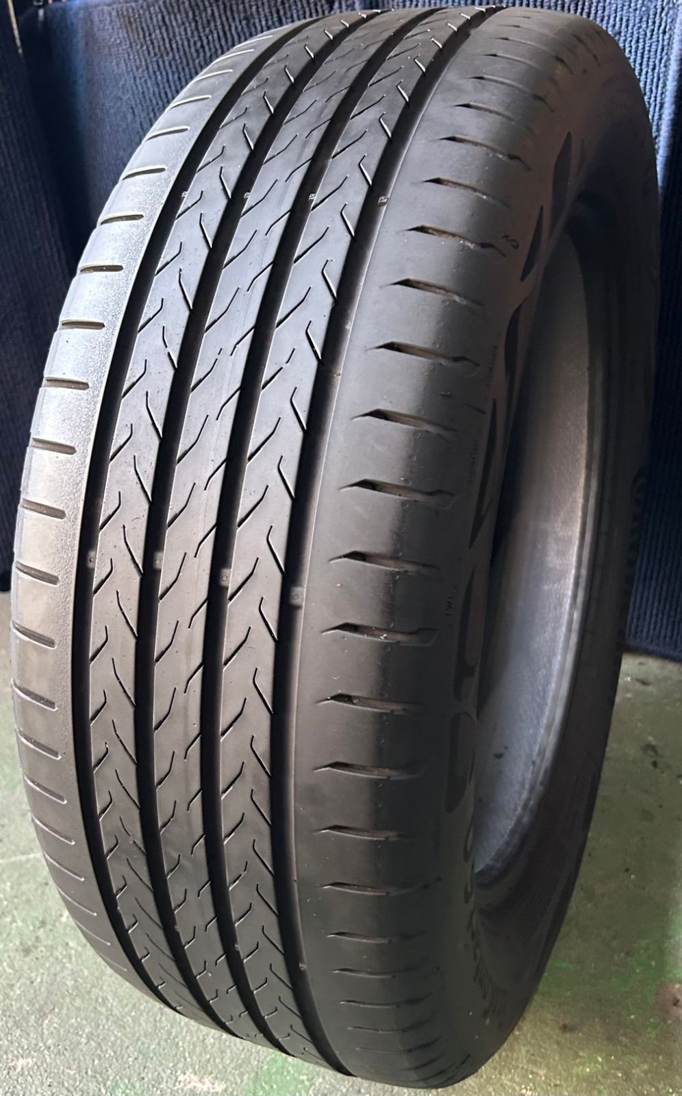 製造 溝7分山 Continental ECO Contact6Q 1本 235 55R18 ASP3220