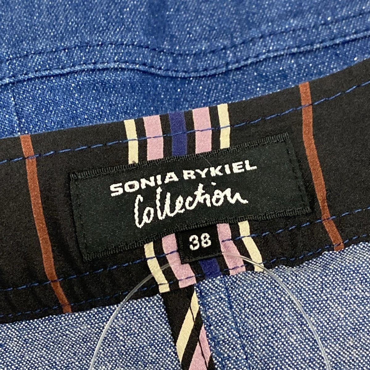 SONIA RYKIEL大きいサイズデニムジャケット SONIARYKIEL(ソニアリキエル) ジャケット サイズ38 M レディース