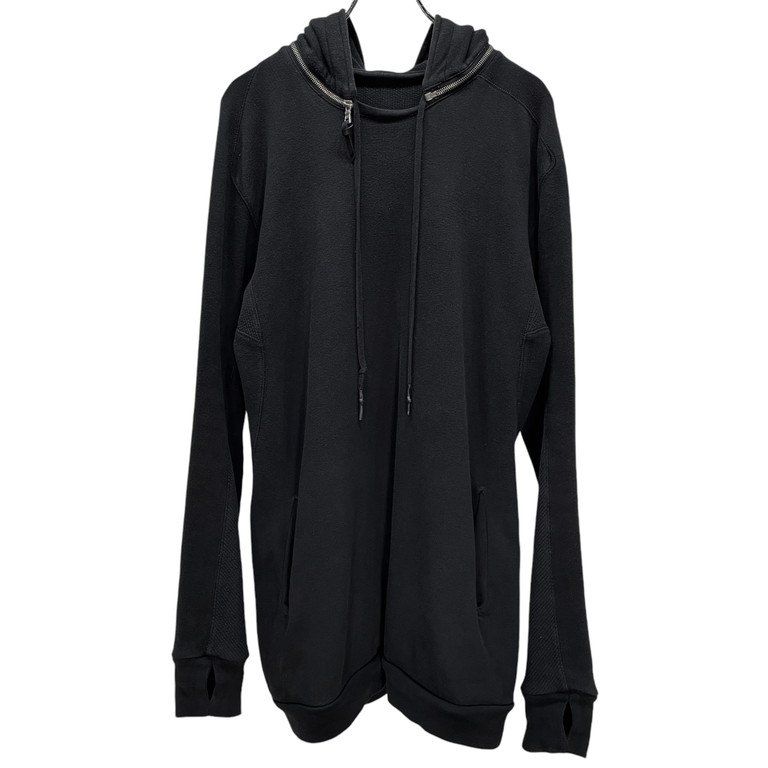 11 by Boris Bidjan Saberi ジップフードプルオーバーサムホールフーディ フーデッドパーカー フード トップス 脱着 BBS 11 by Boris Bidjan Saberi ジップフードプルオーバーサムホール