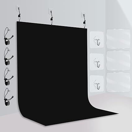 EMART 背景スタンド 260X300CM 背景スタンドセット 黒布 黒い布 EMART 背景スタンド 260X300CM 背景スタンドセット 黒布 黒い布