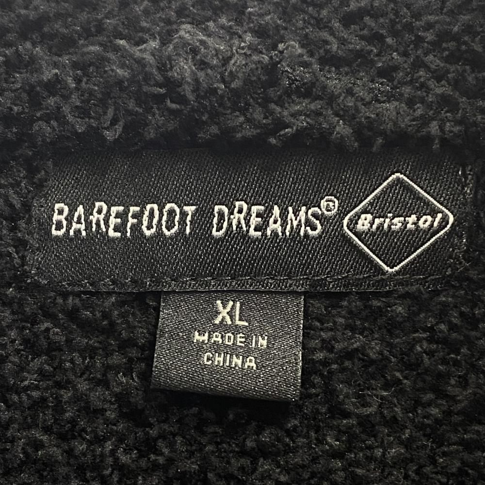 中古】F.C.Real Bristol × BAREFOOT DREAMS 23SS パイルジップアップ 