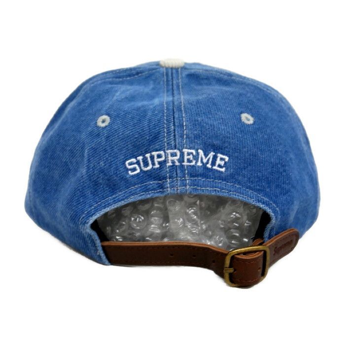 Supreme 国内正規 24SS 2-Tone S Logo 6-Panel Cap ツートーン S