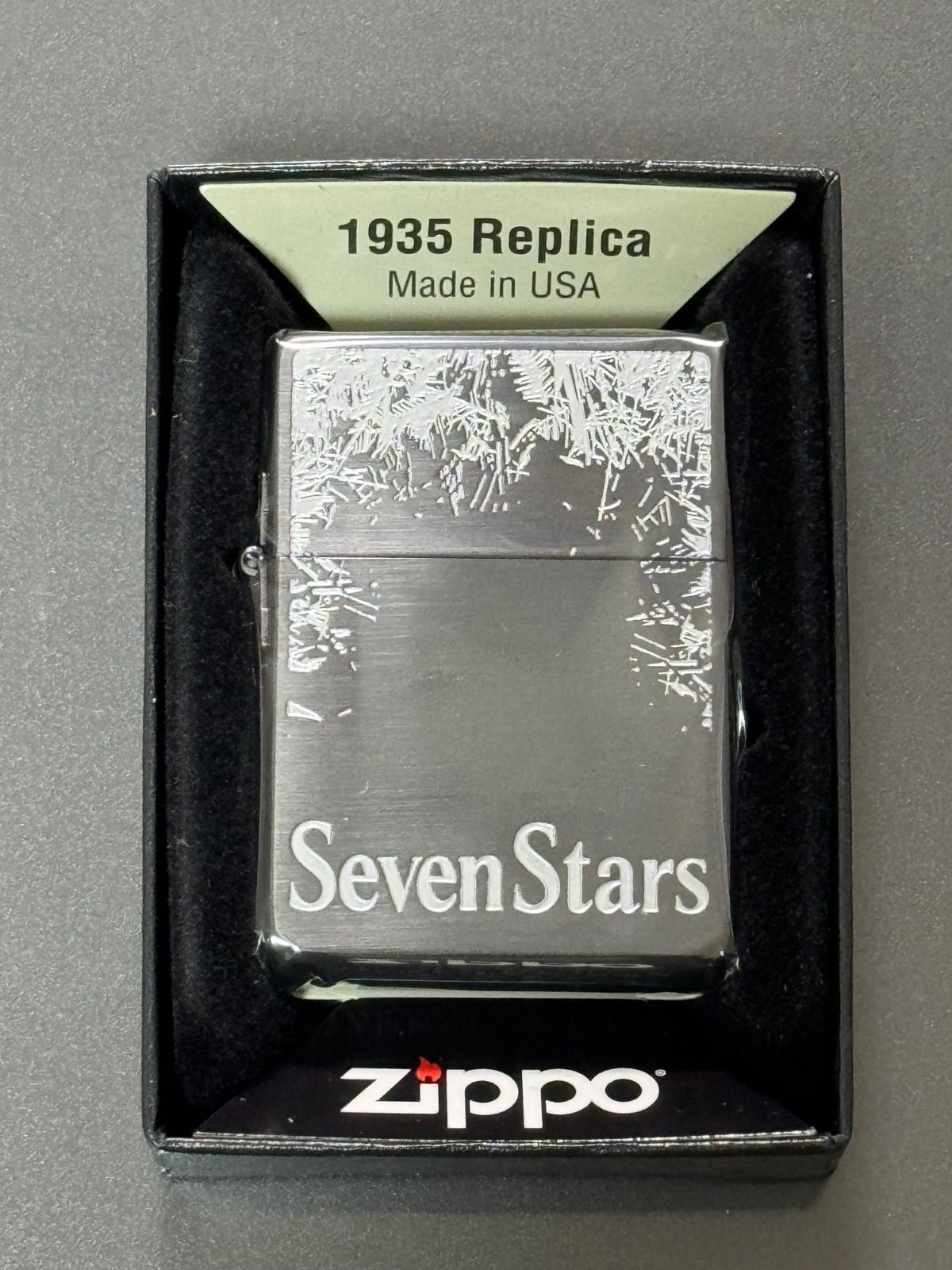 zippo Seven Stars SPIRIT SHARP MIND セブンスター 1935