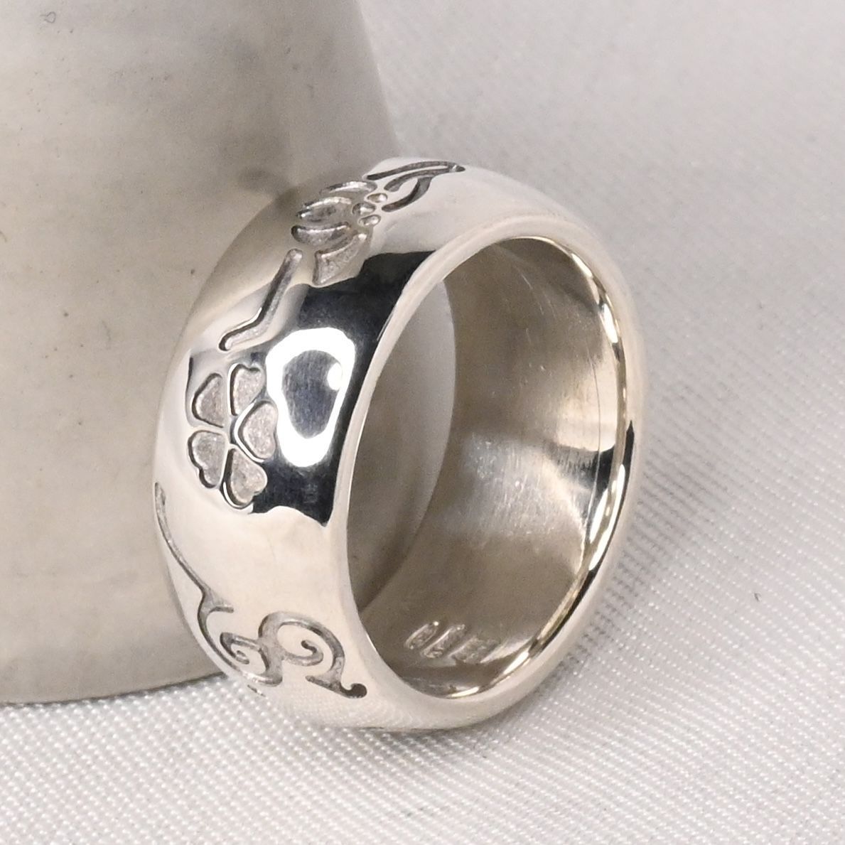 研磨済】BVLGARI リング Save the Children #48 7号 SV925