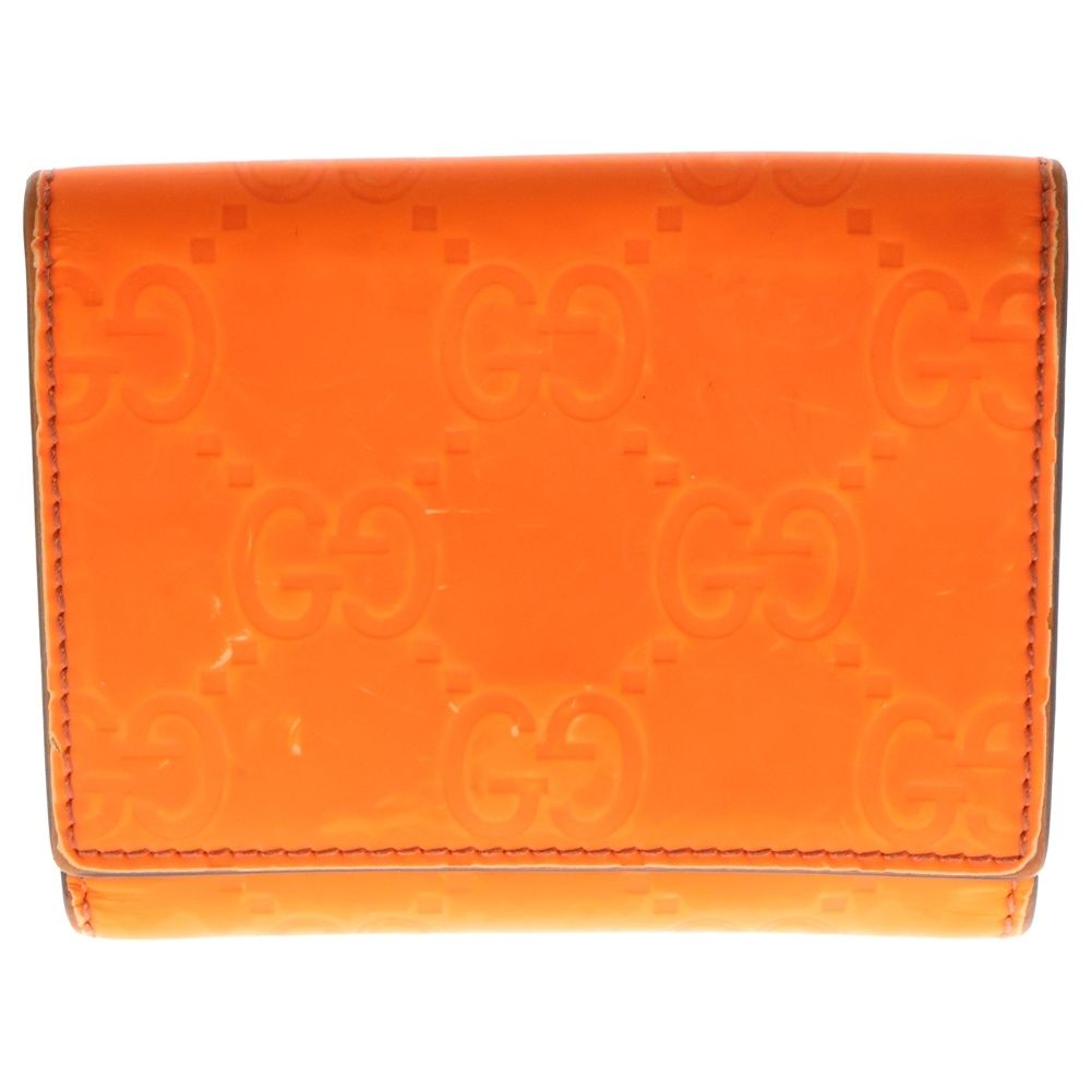 GUCCI (グッチ) GGスプリーム ラバーウォレット 三つ折り財布
