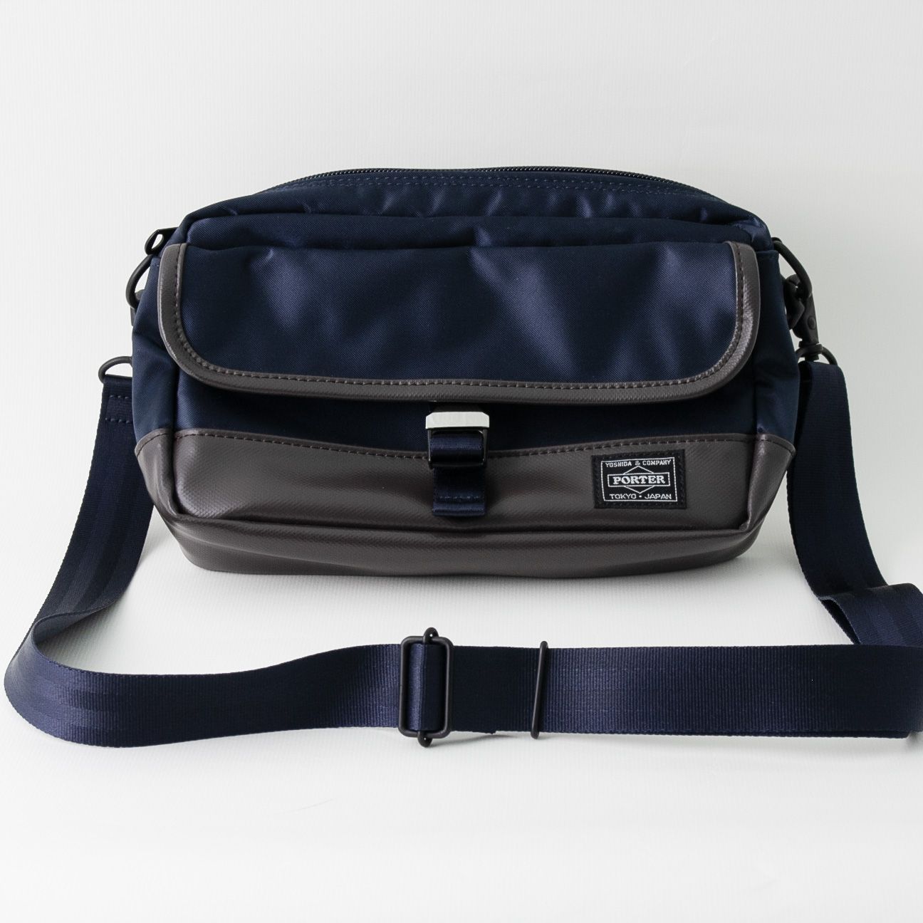 美品】PORTERポーター ストーム×サックスバー コラボ ショルダー 美品】PORTERポーター ストーム×サックスバー コラボ ショルダー