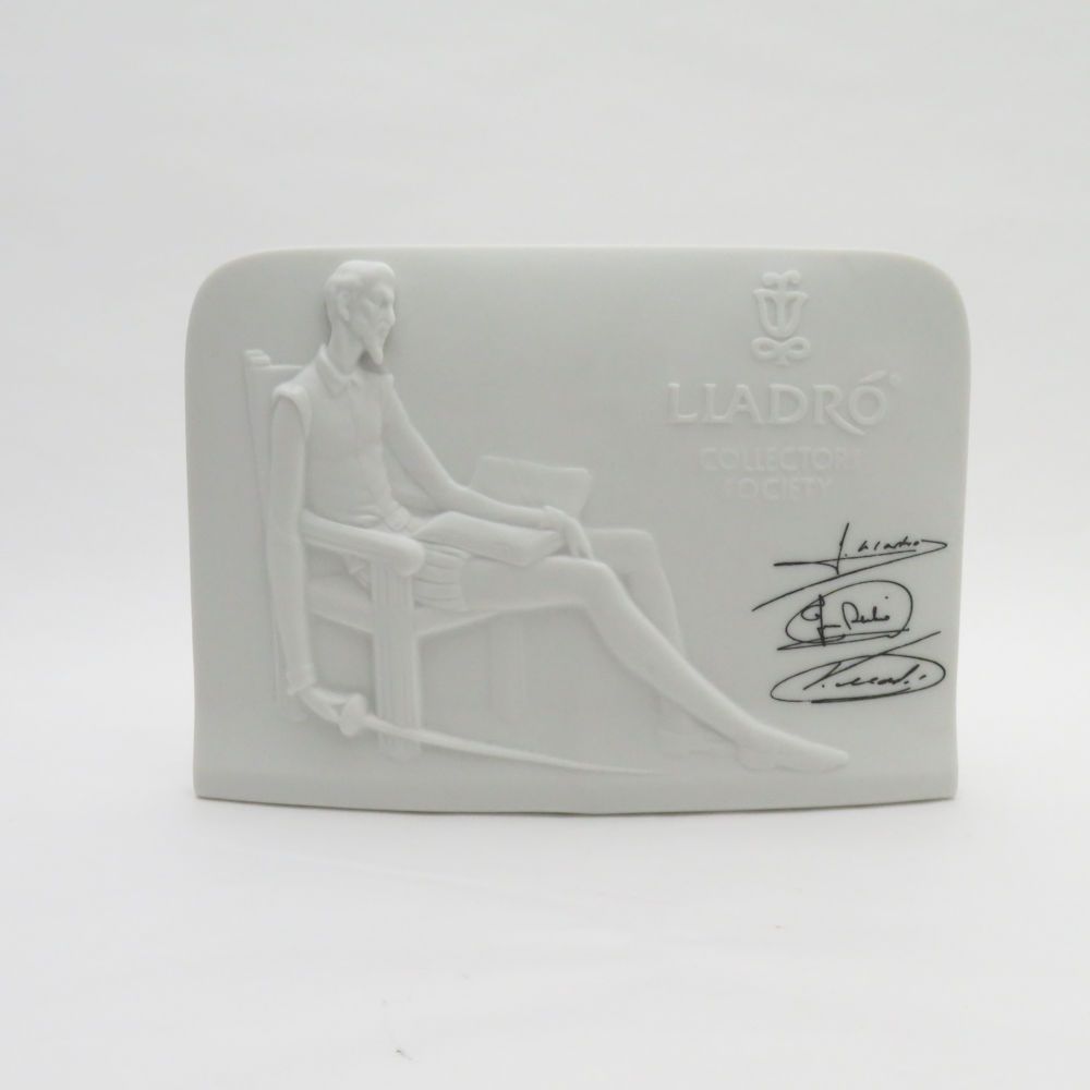 美品 LLADRO リヤドロ コレクターズ ソサエティ 本を読むドン
