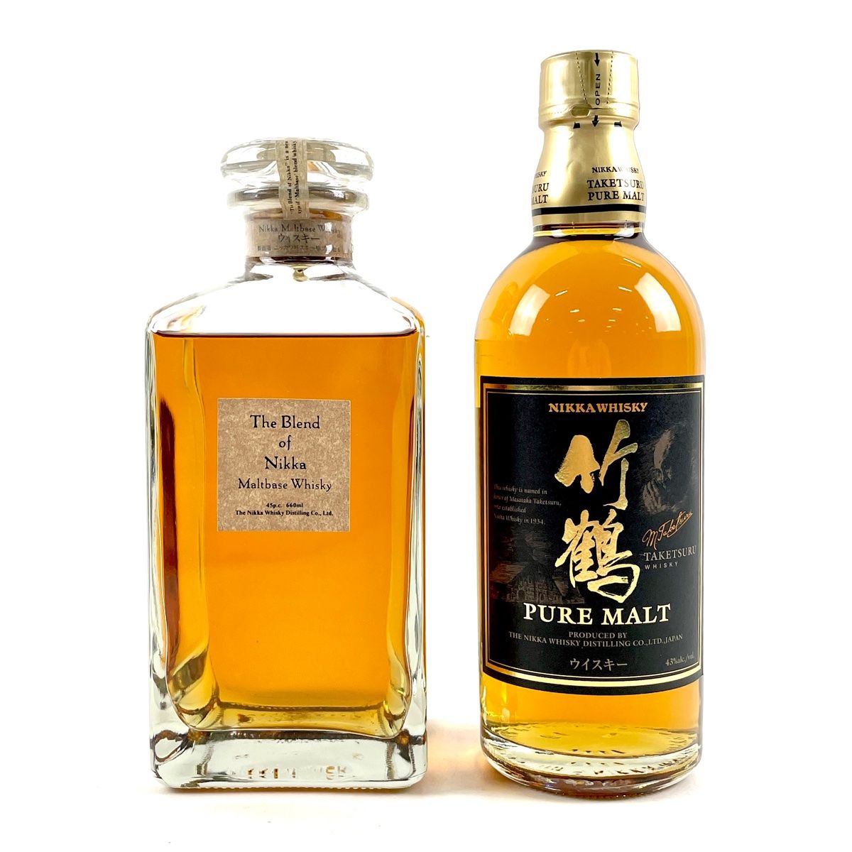 東京都内限定お届け】 2本 ニッカ NIKKA ザ 割引 ブレンド オブ ニッカ 