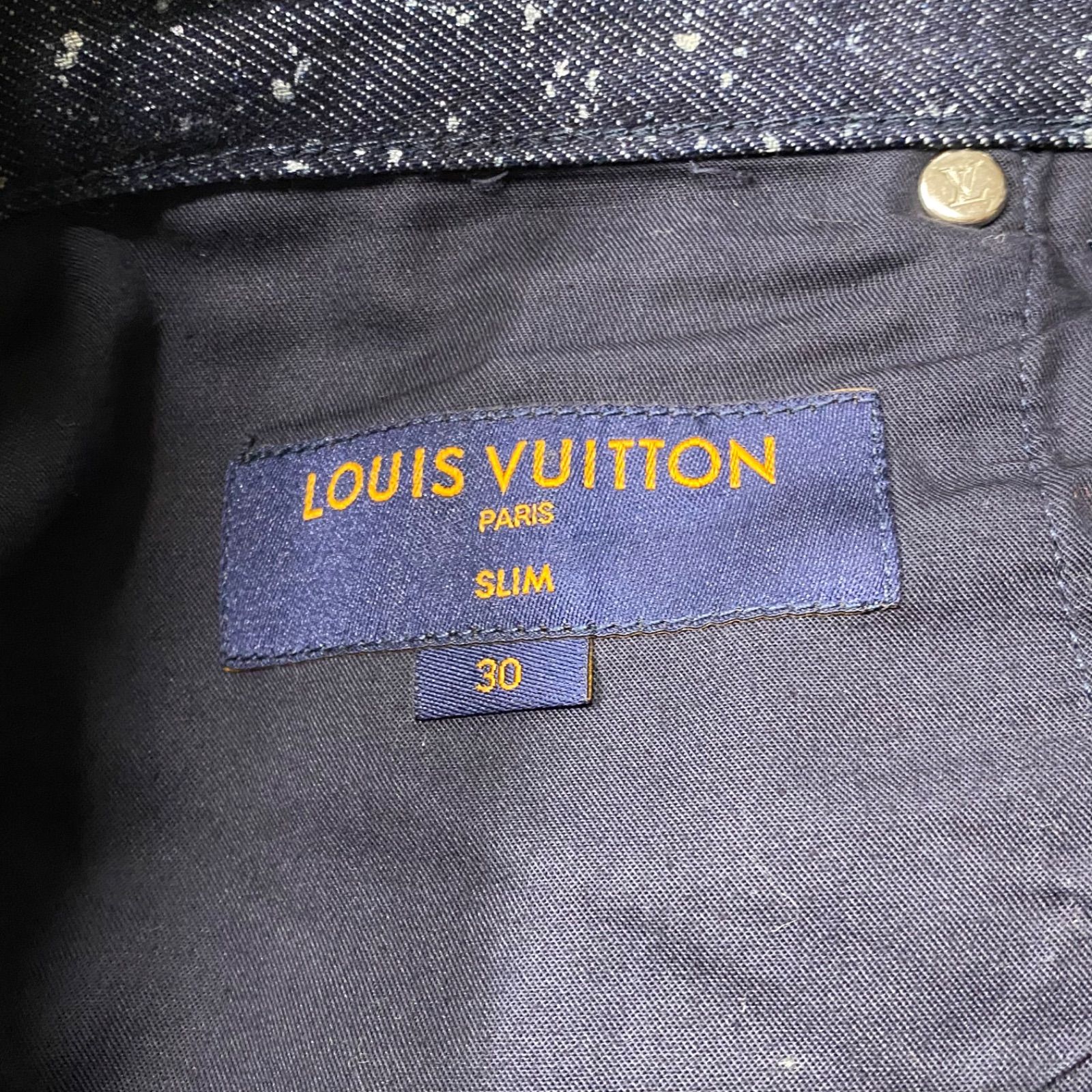 ○◇ルイ ヴィトン LOUIS VUITTON ギャラクシー デニムパンツ コットン
