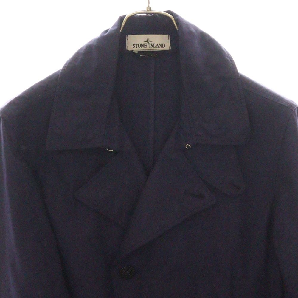 ストーンアイランド プリマロフト BATAVIA ナイロンコート ネイビー S STONE ISLAND (ストーンアイランド) BATAVIA 2/2-TC プリマロフト