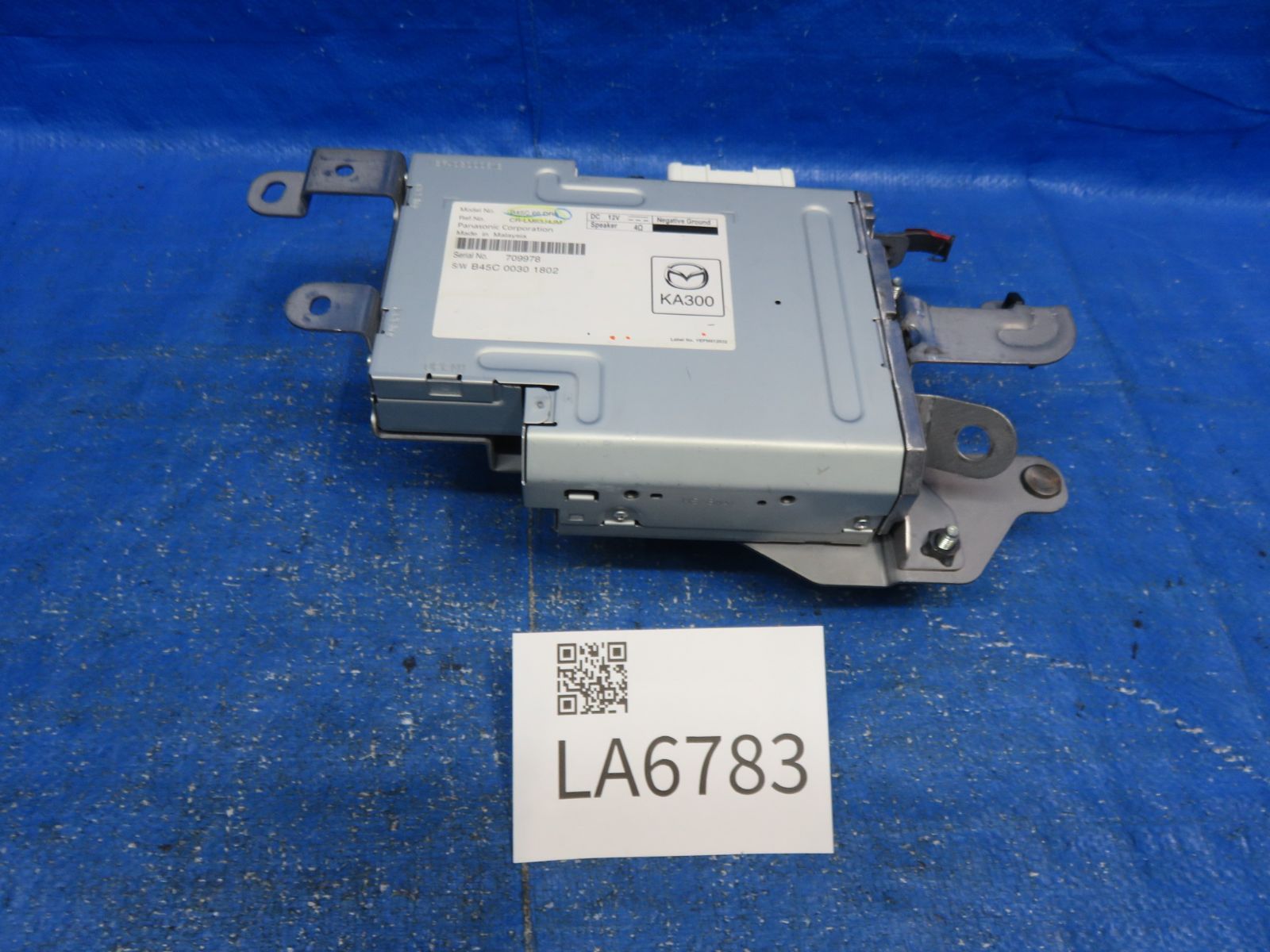 LA6783 マツダ BM5FS アクセラ オーディオ オートビジュアルチューナー ユニット 純正 B45C 66 DR0 チューナー一体型アンプ BM5AP