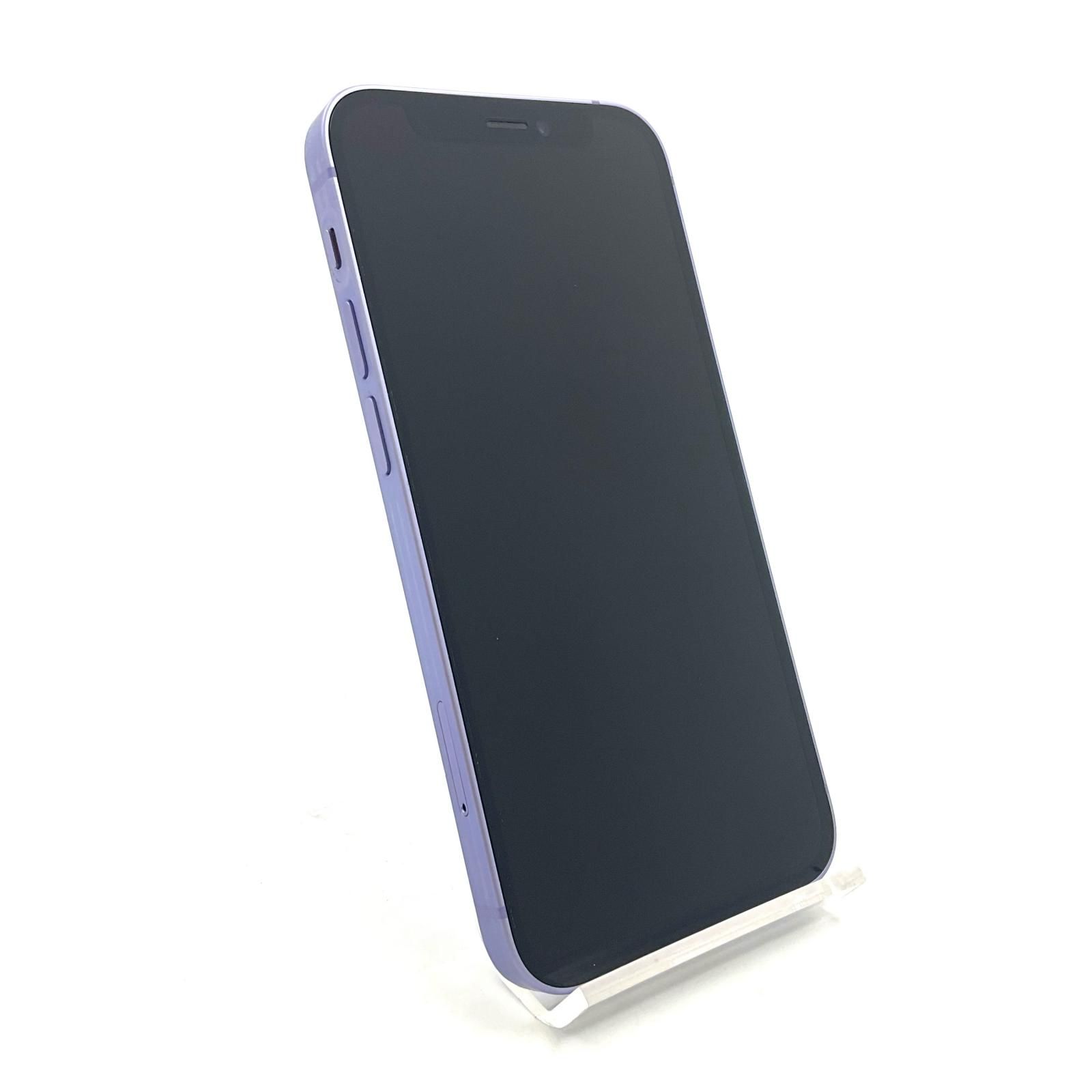 iPhone 12 mini 128GB パープル 楽天モバイル SIMフリー 白ロム 動作 