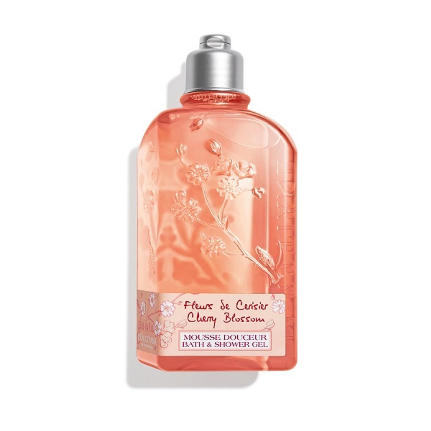 【新品】 ロクシタン チェリーブロッサム シャワージェル レフィル トートポーチ 新品 ロクシタン(L'OCCITANE) チェリーブロッサム シャワー