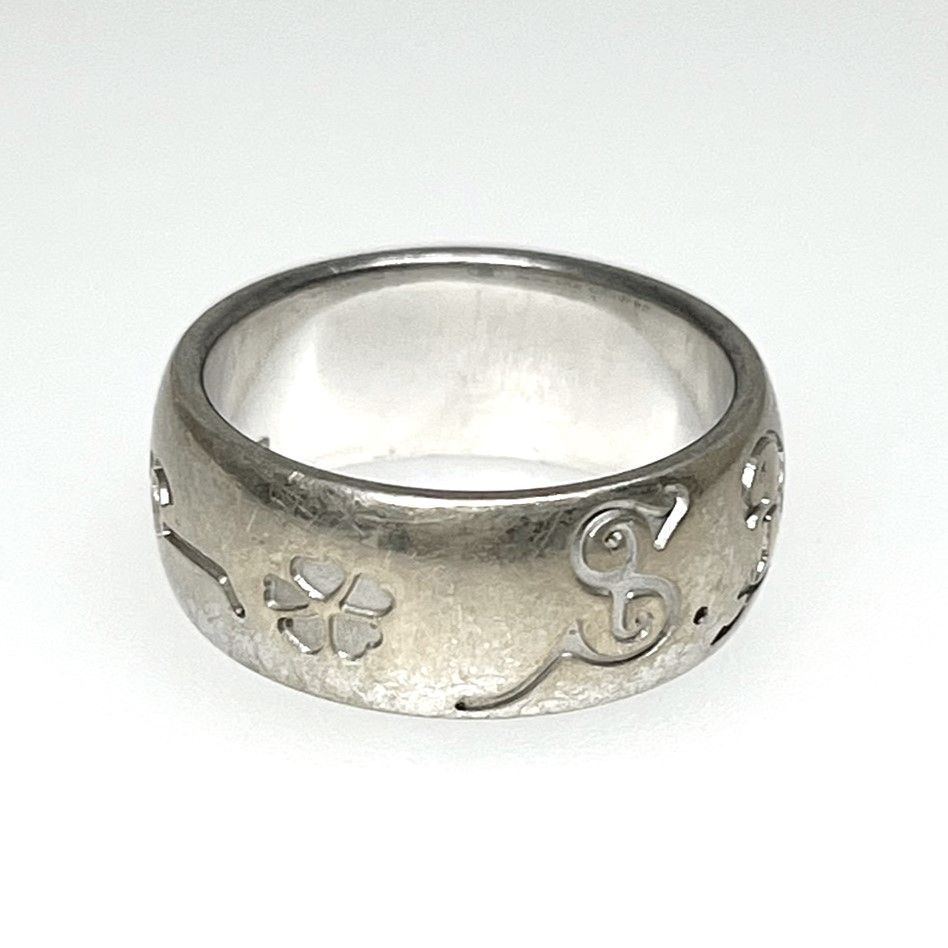 ✨美品✨ブルガリ セーブザチルドレン リング 54 AG シルバー 14号 ✨美品✨ブルガリ セーブザチルドレン リング 54 AG シルバー 14号