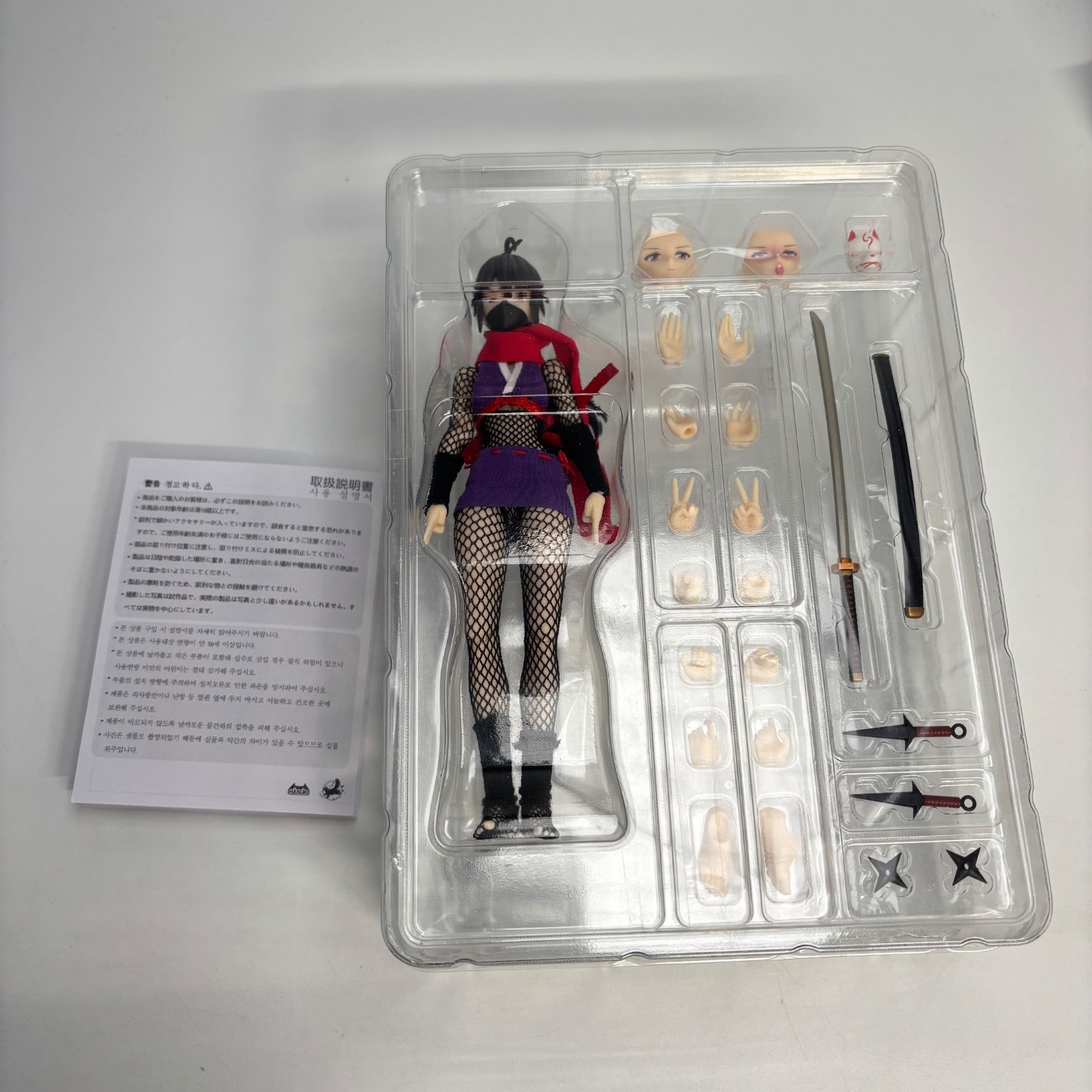 pocket artシリーズ PA002 女忍 萩 1/12 アクションフィギュア pocket artシリーズ PA002 女忍 萩 1/12 アクションフィギュア