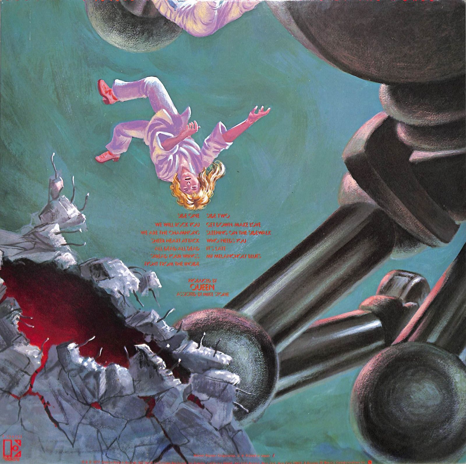 『極上品』Queen News of the World 世界に捧ぐ 当時物LP 極上品』Queen News of the World 世界に捧ぐ 当時物LP - メルカリ