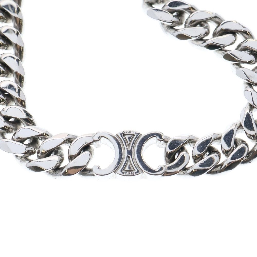 CELINE (セリーヌ) トリオンフ 喜平 グルメット ネックレス メタル  