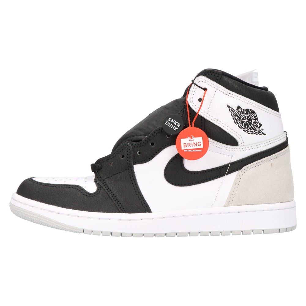 NIKE (ナイキ) AIR JORDAN1 RETRO HIGH OG Bleached Coral エアジョーダン1 ハイカットスニーカー  シューズ ブリーチドコーラル 555088-108 US8 ブラック/グレー - メルカリ