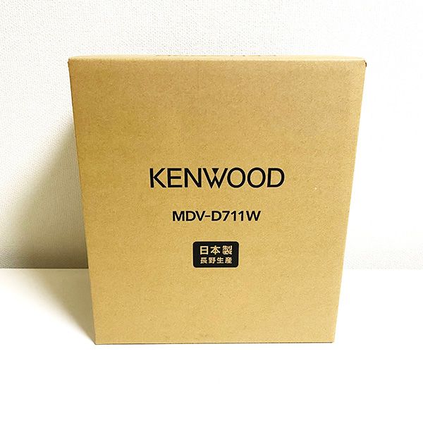 KENWOOD MDV-D711W カーナビ 新品✨ MDV-D711W ケンウッド フルセグナビ 7インチ KENWOOD