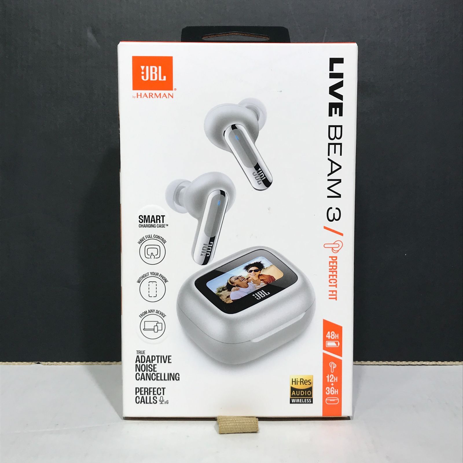 JBL LIVE BEAM3 Bluetooth イヤホン シルバーカラー 城東46-003】JBL