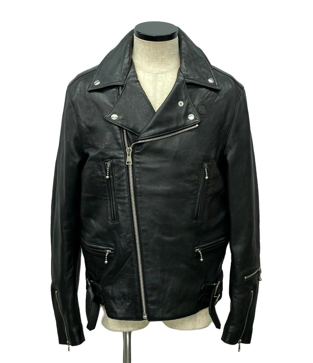 デウスエクスマキナ ヴェニスコーチジャケット 黒ナイロン