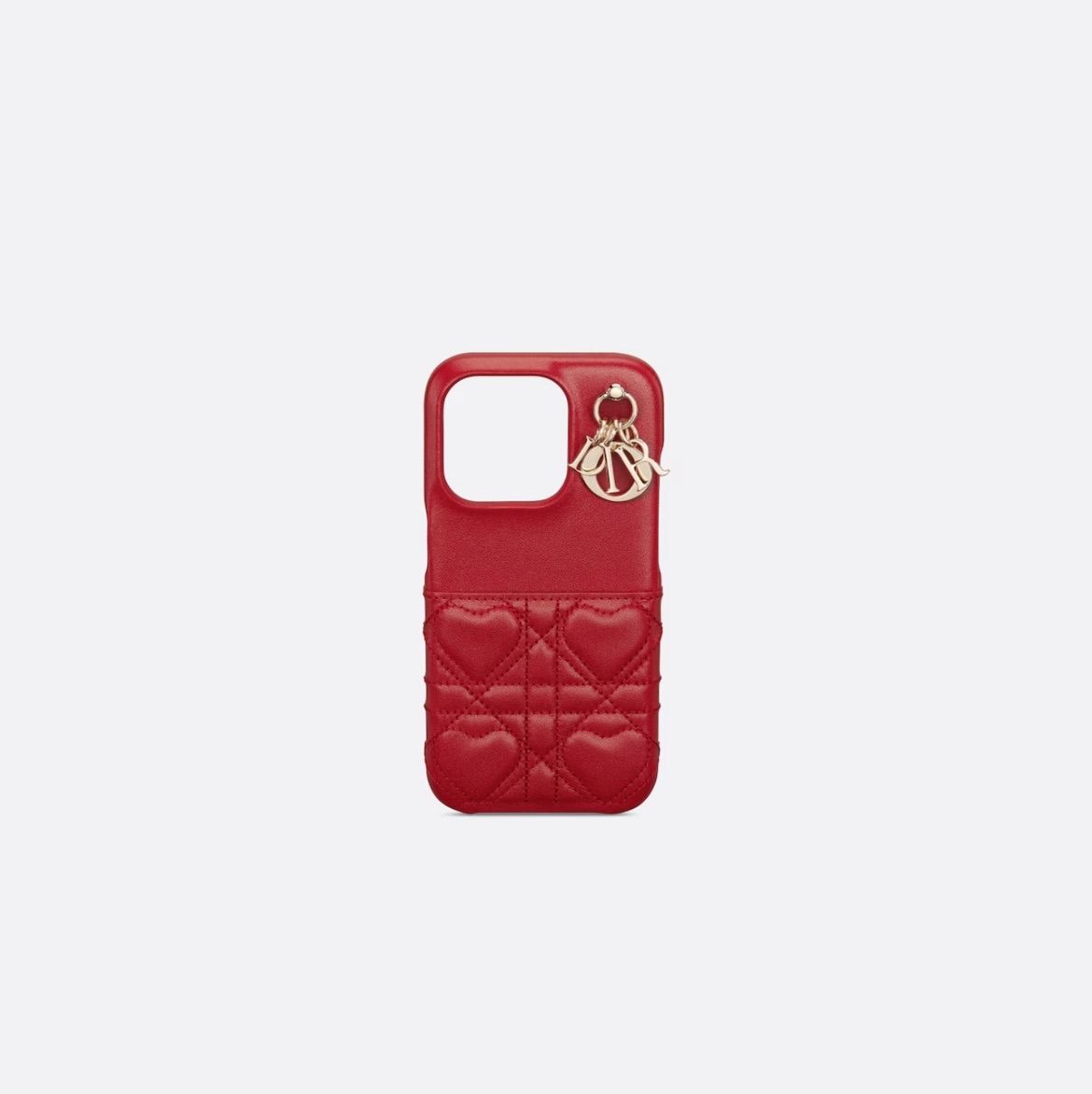 DIOR iPhone15PRO lady dior 赤 ハート 新品完売品日本限定