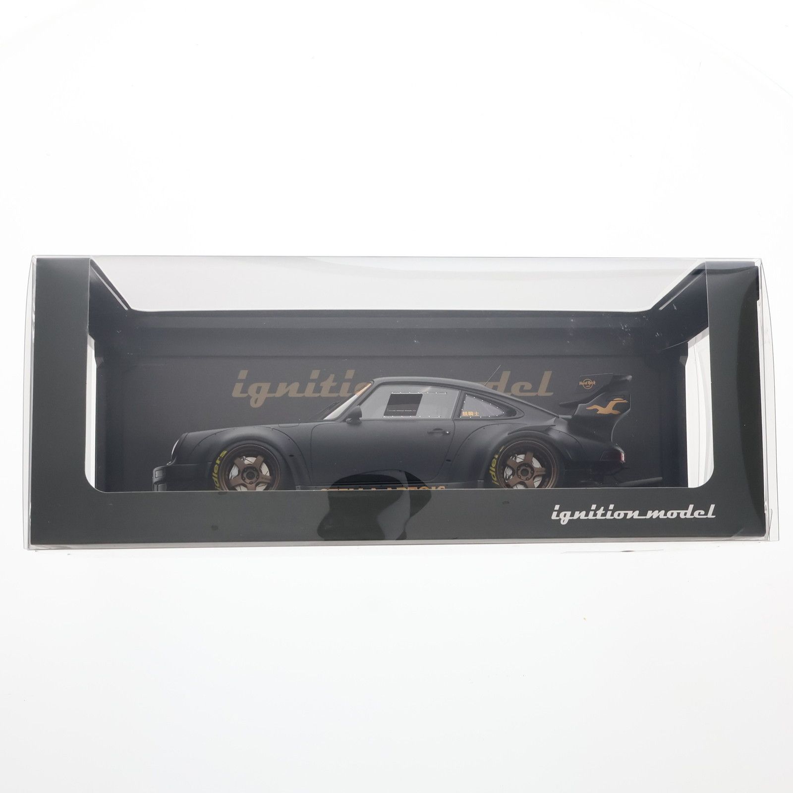 - W. - - 1/18 RWB(アールダブリュービー) 930 Matte Black(マットブラック) 完成品 ミニカー(IG3695) ignition model(イグニッションモデル) 新品即納』{MDL} 1/18 RWB(アールダブリュービー) 930 Matte
