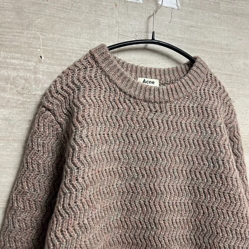 ACNE STUDIOS アクネストゥディオズ ローゲージクルーネックニット 