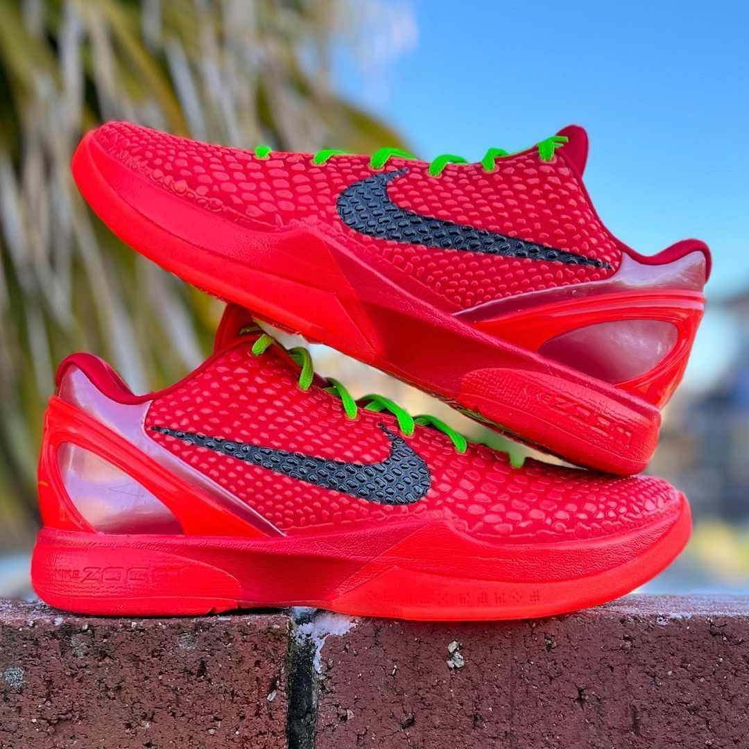 NIKE KOBE 6 PROTRO 'REVERSE GRINCH' ナイキ コービー 6 プロトロ 【MEN'S】 bright  crimson/black-electric green FV4921-600 - メルカリ