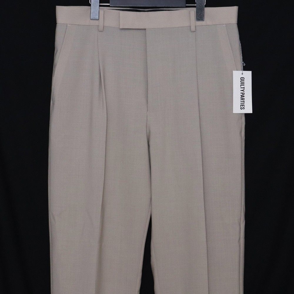 未使用 WACKO MARIA DORMEUIL PLEATED TROUSERS TYPE-2 XLサイズ 未使用 WACKO MARIA DORMEUIL PLEATED TROUSERS TYPE-2 XLサイズ