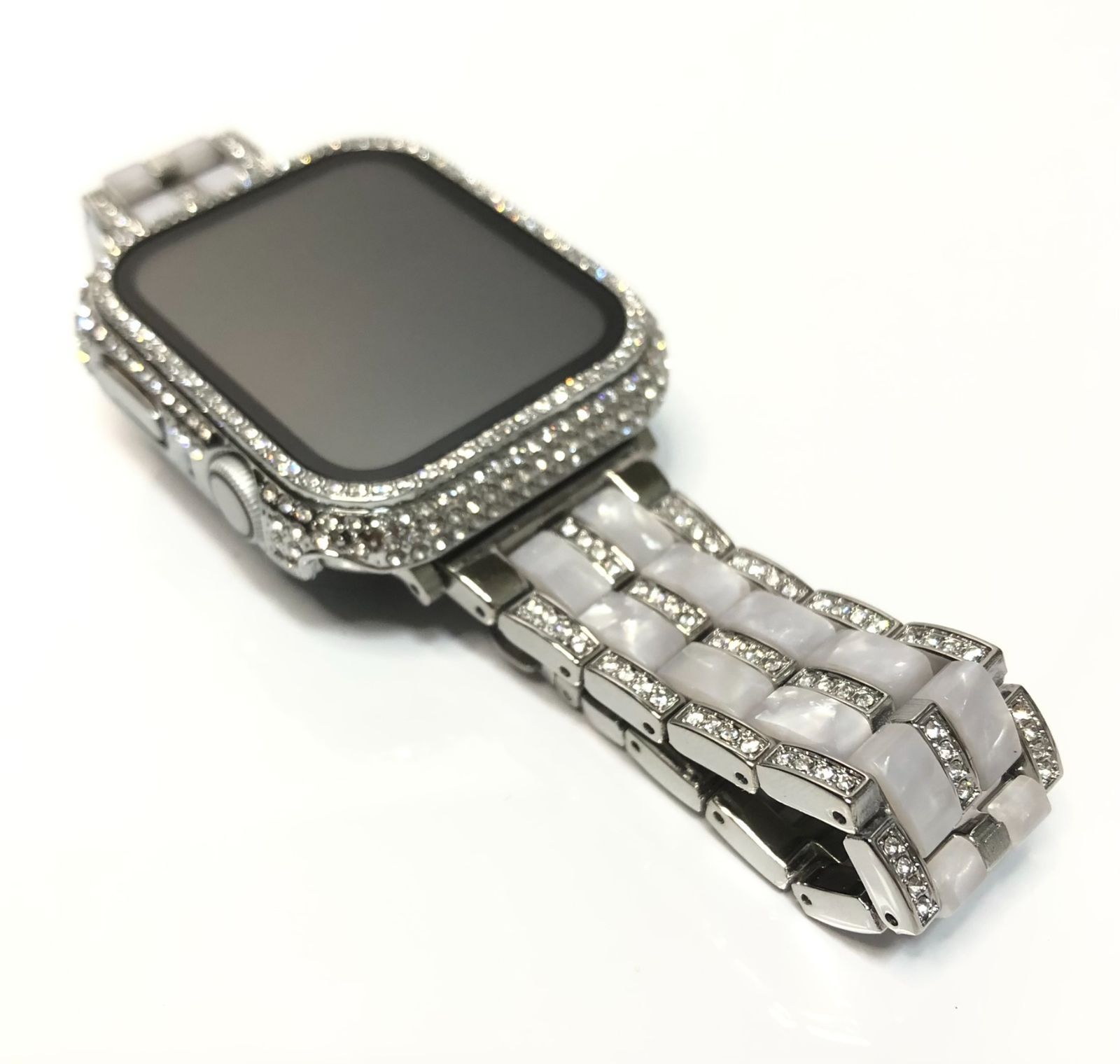 Apple Watch® 40mm・41mmに対応, シルバー系, ステンレス鋼 Apple