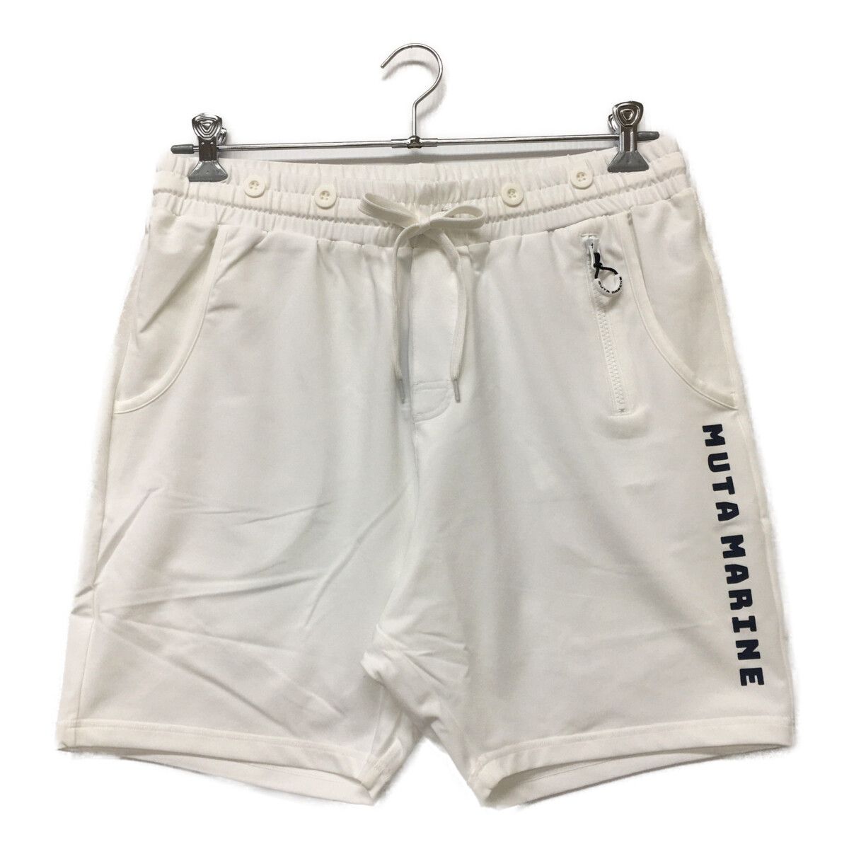 【新品未使用】ムータ　ハーフパンツ　ホワイト 未使用品 メンズ ムータマリン muta MARINE ハーフパンツ 7(XL