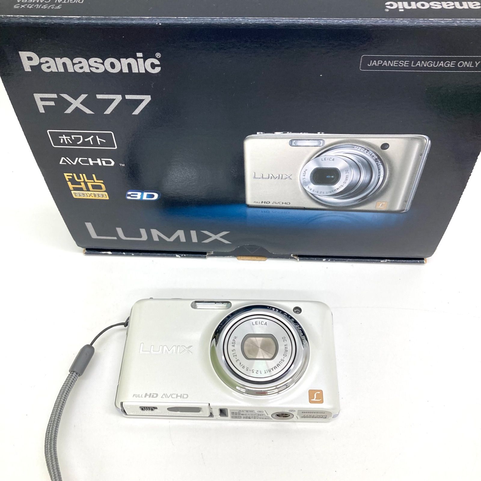 ◆Panasonic◆パナソニックFX77LUMIXデジタルカメラデジカメタッチパネル@