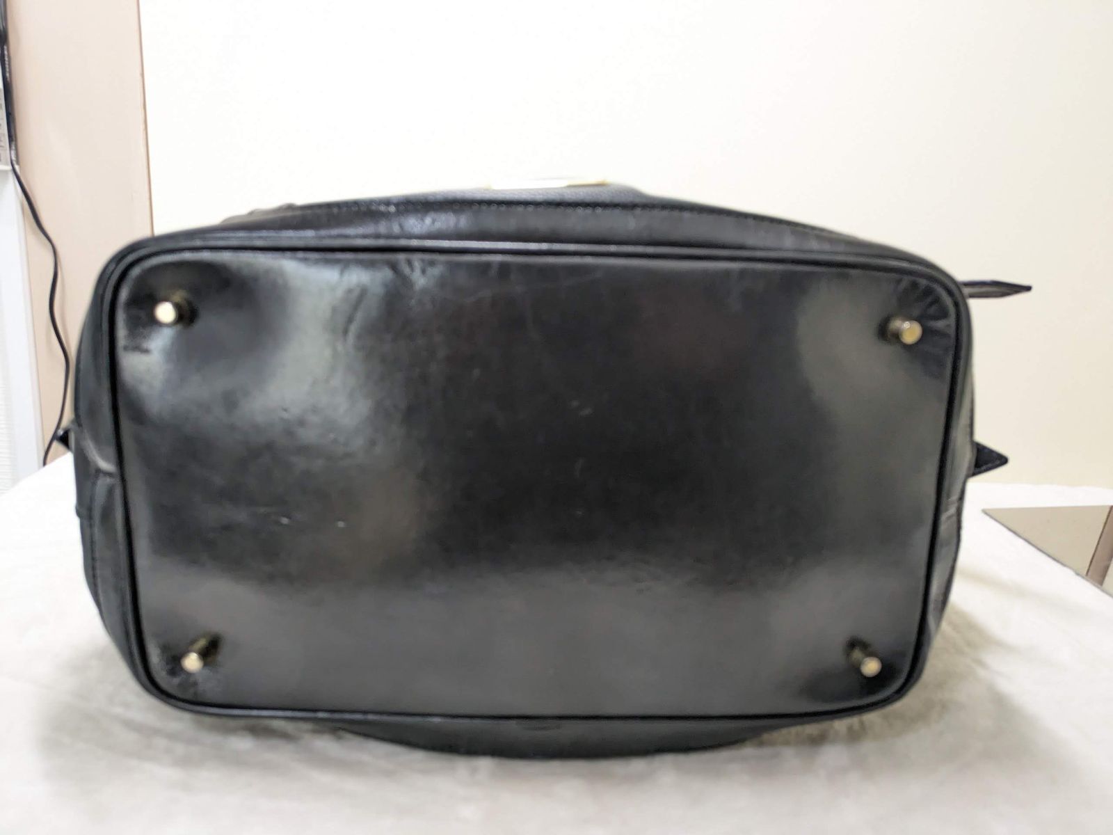 BURBERRY バーバリー 黒 レザー トートバッグ BURBERRY BURBERRY(バーバリー) トートバッグ ハンドバッグ