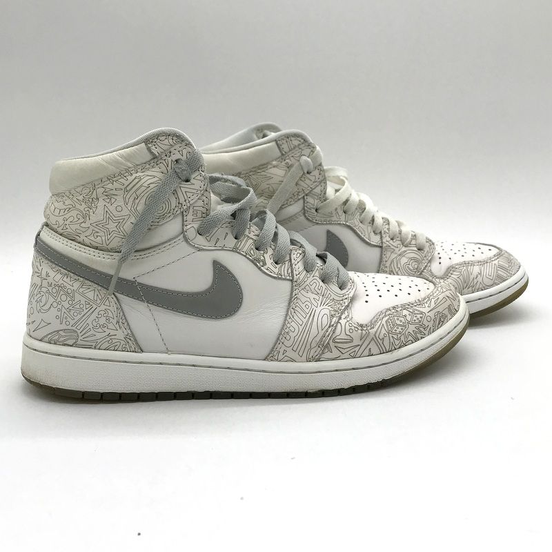 NIKE ナイキ スニーカー AIR JORDAN 1 RETRO HI OG LASER 705289 100