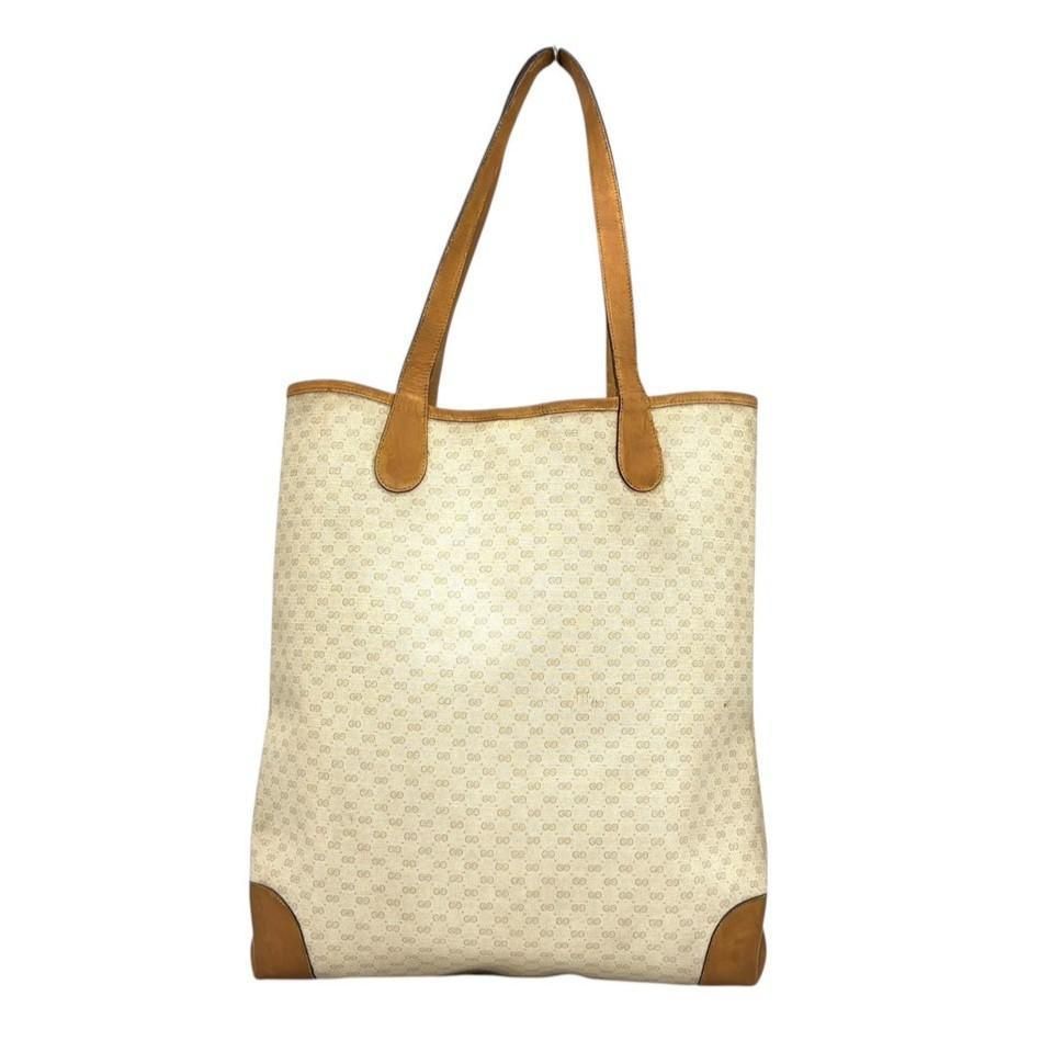 GUCCI グッチ トートバッグ マイクロGG シェリーライン インター