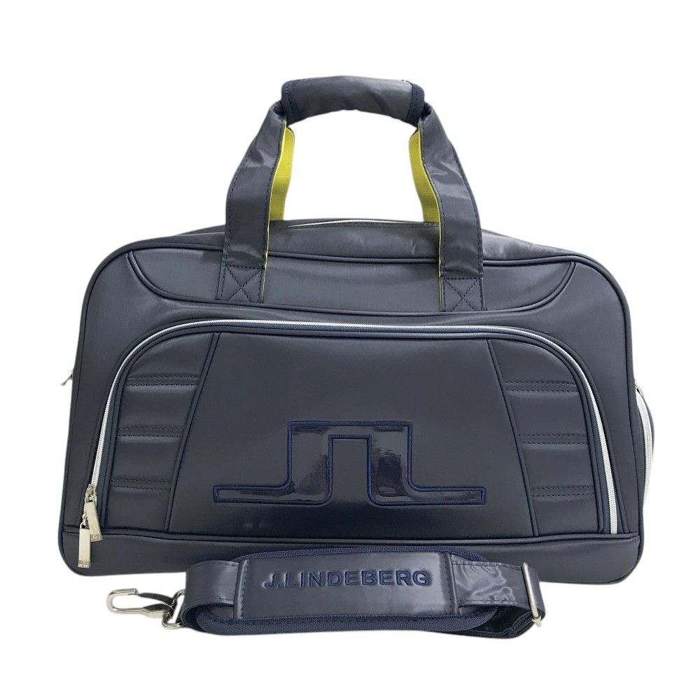 J.LINDEBERG ジェイリンドバーグ 2way ボストンバッグ ネイビー系