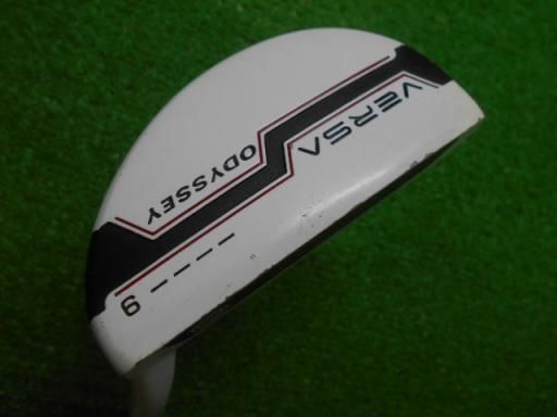 オデッセイ VERSA 9 ホワイト 34インチ パター PT スチール フレックスその他 メンズ 男性用 右利き 右用 Cランク ゴルフクラブ