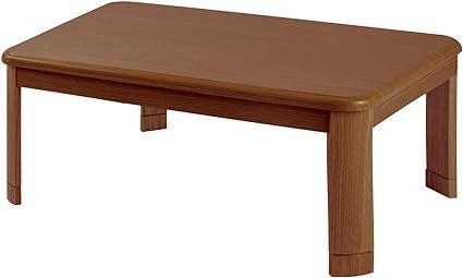 こたつ テーブル 暖房器具 継ぎ脚こたつ カーボンヒーター 手元スイッチ 長方形 家具 幅105ｘ奥75cm ヒーターユニット リビングテーブル ktc10575-dfdw