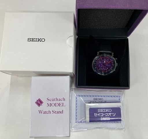 SEIKO Fate コラボ ウォッチ ランサー／スカサハモデル　箱付き SEIKO Fate コラボ ウォッチ ランサー／スカサハモデル 箱付き 時計