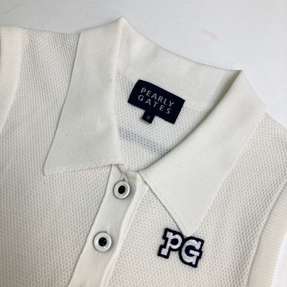 サイズ：0 PEARLY GATES パーリーゲイツ ワンピース ホワイト系