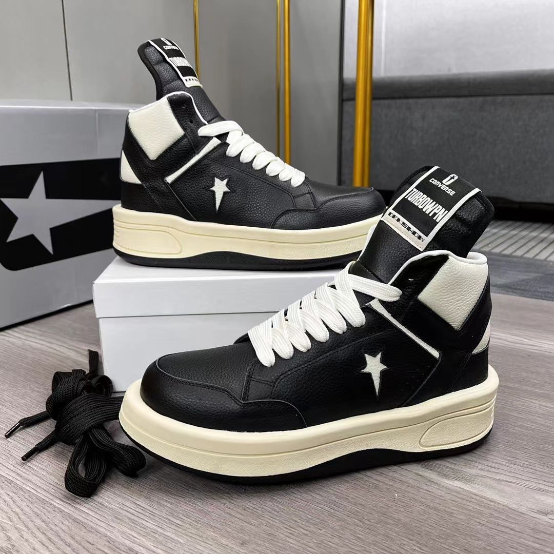 RICK OWENS CONVERSE TURBOWPN MID リックオウエンス ダークシャドウ x コンバース ターボ ウェポン