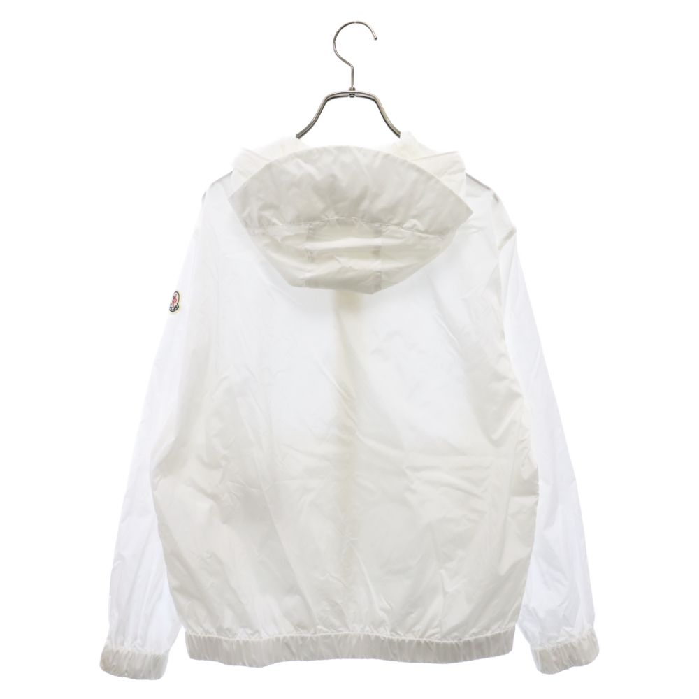 MONCLER (モンクレール)CECILEナイロンジップアップパーカーホワイト MONCLER (モンクレール)CECILEナイロンジップアップパーカーホワイト