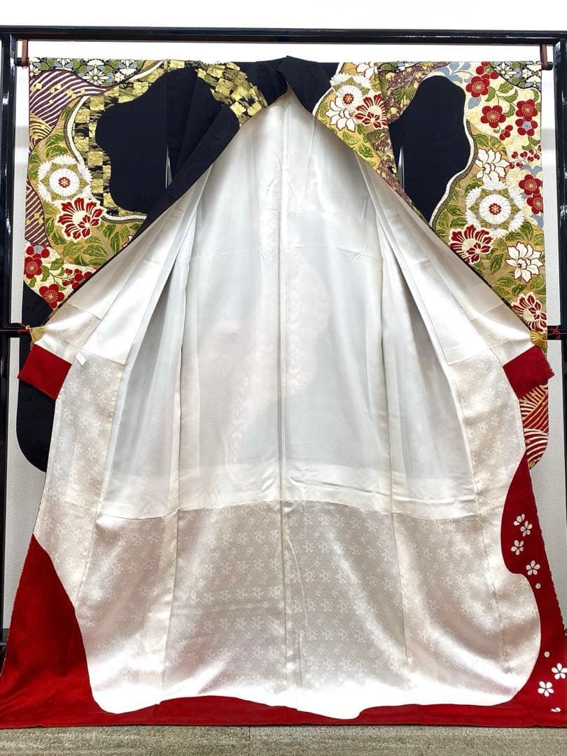 振袖 豪華 金駒 紋意匠 身丈173cm 振袖 豪華 金駒 金彩 紋意匠 身丈173cm 撥水加工済 - メルカリ