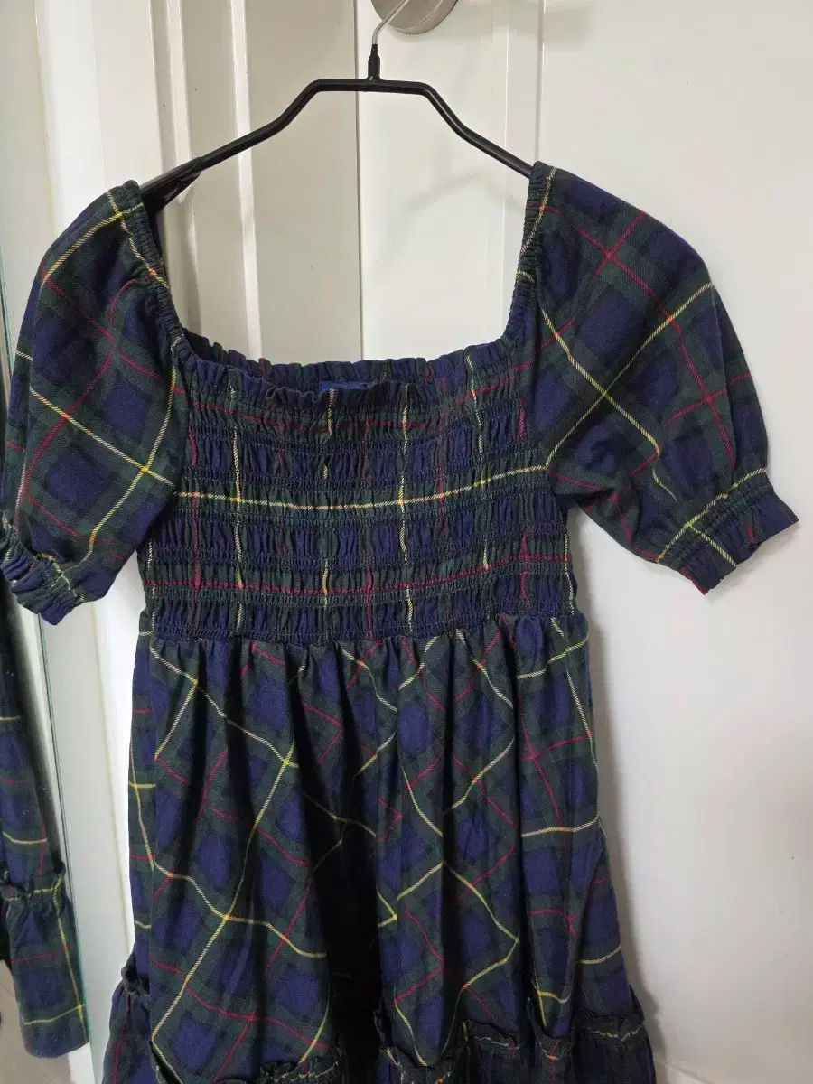 ポロガールズ CHECK スモーク ONE PIECE