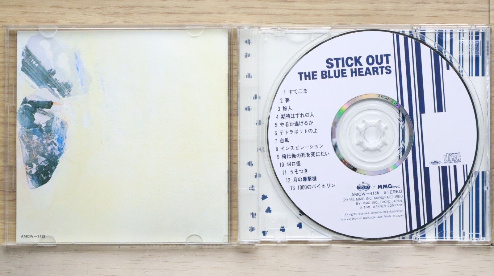 国内盤CD☆ザ・ブルーハーツ/THE BLUE HEARTS□ STICK OUT