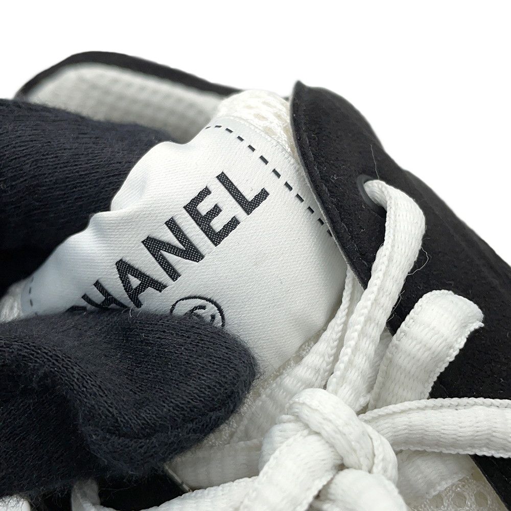 シャネル スニーカー ココマーク スエード メンズサイズ43 G45078