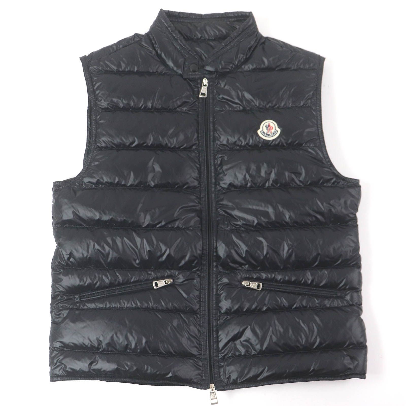 極美品□MONCLER モンクレール GUI GILET ギュイ ロゴワッペン 極美品□MONCLER モンクレール GUI GILET ギュイ ロゴワッペン